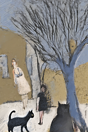 2919625741_Beneath the Tree Art print on 380g polycotton canvas