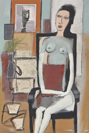 Kunstmatrix 60x90_hoch_2zu3 Art print on 380g polycotton canvas