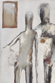 3980835694-DPM++ 2M-7-brush-painted white background canvas with a small single centered painter's cracy atelier,pale, painting_ _lora_FDandlSty6_1__
