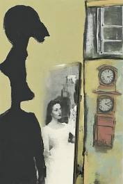1266847302-DPM++ 2M-7-naive, bizarre_BREAK_face-silhouette, figure, exhibition, signs, letter number_BREAK_naive, separated creme-monochrome historica