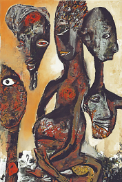 2845545947-DPM++ 2M-7-african statue, african masks, surrealistic, bizarre, naive, pop art, autumn_ _lora_FDandlSty1_1_