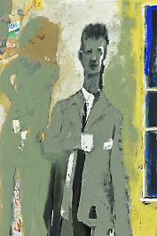 1422143940-DPM++ 2M-9-naive, bizarre, dripping color, raw brush painting_BREAK_lady-silhouette, jeans, signs, letter, number, sienna_BREAK_gentleman,