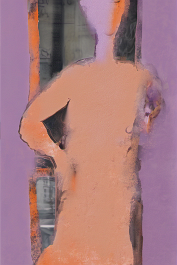 353969330-DPM++ 2M-8-full body portrait-photo , ochre to orange to lavender, dripping color, table, chair, mirror, 8k,_ _lora_FDandlSty6_1_