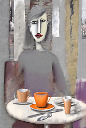 1747842201-DPM++ 2M-8.5-restaurant BREAK_naive painting, abstract,grey colored half body,window, girl-portrait-photo BREAK_phone, book , curtain BREAK