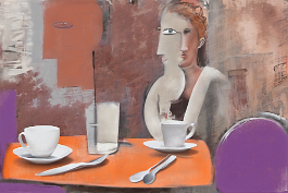 2984424024-DPM++ 2M-8.5-restaurant BREAK_fine art painting, abstract, sienna colored half body, girl-portrait-photo BREAK_white window BREAK_photoreal