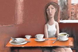 427201782-DPM++ 2M-8.5-restaurant BREAK_sienna colored half body, girl-portrait-photo BREAK_white window BREAK_photorealistic, table, teacup, spoon,