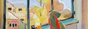 Works at the Munich Art Academy Emulsion paints on wrapping paper