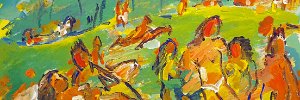 Various Emulsion and tempera paintings