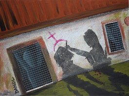 No man in the house Acryl auf Leinwand 60x80cm