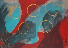 There is money here. Acryl auf Leinwand 70x50cm