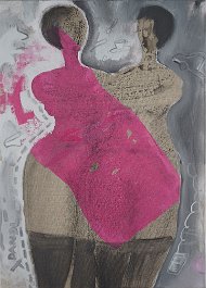 Hidden affection Acryl auf Leinwand (Mischtechnik) 50x70cm