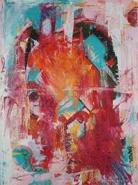The depths of the soul Acryl auf Leinwand 60x80cm