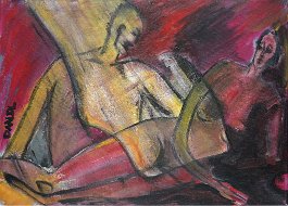 Deliberate misunderstanding Acryl auf Leinwand (Mischtechnik) 50x70cm