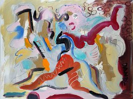 Dream dancer Acryl auf Leinwand 80x60cm