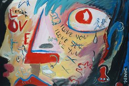 Eternal Love Acryl auf Leinwand 120x80cm