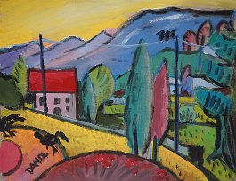 Meran 5 Acryl auf Leinwand 50x70cm