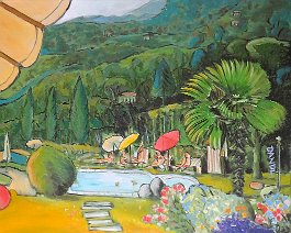 Meran 1 Acryl auf Leinwand 80x100cm