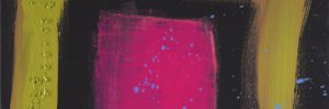 Project mysterious signs Acryl paintings