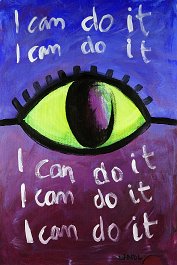 I can do it Acryl auf Leinwand 120x80cm