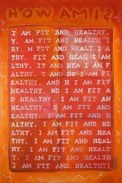 How am I ? Acryl auf Leinwand 120x80cm