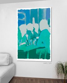 117-2016 Art print on 380g polycotton canvas