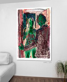 144-2016 Art print on 380g polycotton canvas