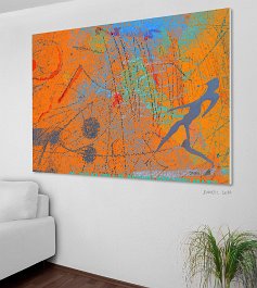 016-2016 Art print on 380g polycotton canvas