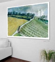 152-2016 Art print on 380g polycotton canvas