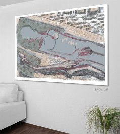 153-2016 Art print on 380g polycotton canvas