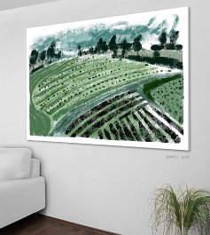 154-2016 Art print on 380g polycotton canvas