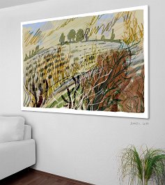155-2016 Art print on 380g polycotton canvas
