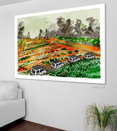 156-2016 Art print on 380g polycotton canvas