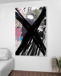 24217_i-man prototype Art print on 380g polycotton canvas