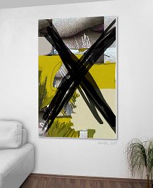 25817_Indirect view Art print on 380g polycotton canvas