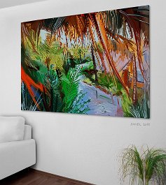 18014 Art print on 380g polycotton canvas