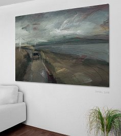 18022_Together until the end Art print on 380g polycotton canvas