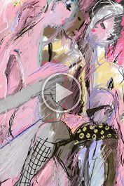 Pink evening (Video 0 min 42 sec)