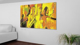 Fast Swing5 Art print on 380g polycotton canvas