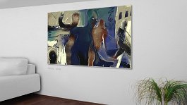 Seven_Times4 Art print on 380g polycotton canvas