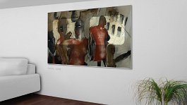 Seven_Times5 Art print on 380g polycotton canvas