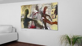 Seven_Times6 Art print on 380g polycotton canvas