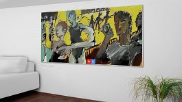 eternal promises Art print on 380g polycotton canvas