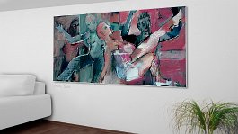 evening performance Art print on 380g polycotton canvas