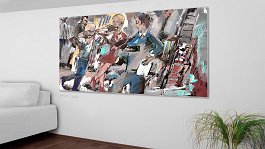 Art print on 380g polycotton canvas