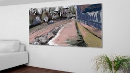 Art print on 380g polycotton canvas
