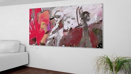Art print on 380g polycotton canvas