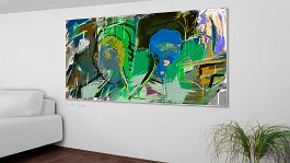 Winterbild02l.jpg Art print on 380g polycotton canvas