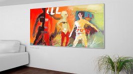 Zahnarzt2l.jpg Art print on 380g polycotton canvas