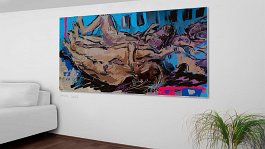 Art print on 380g polycotton canvas