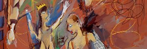MULTIMEDIA ART (Digital Painting + Audio + Video) "The Running Change" Watch the brush, the strokes, the shapes, moods, thoughts and the time passing - awake with new...